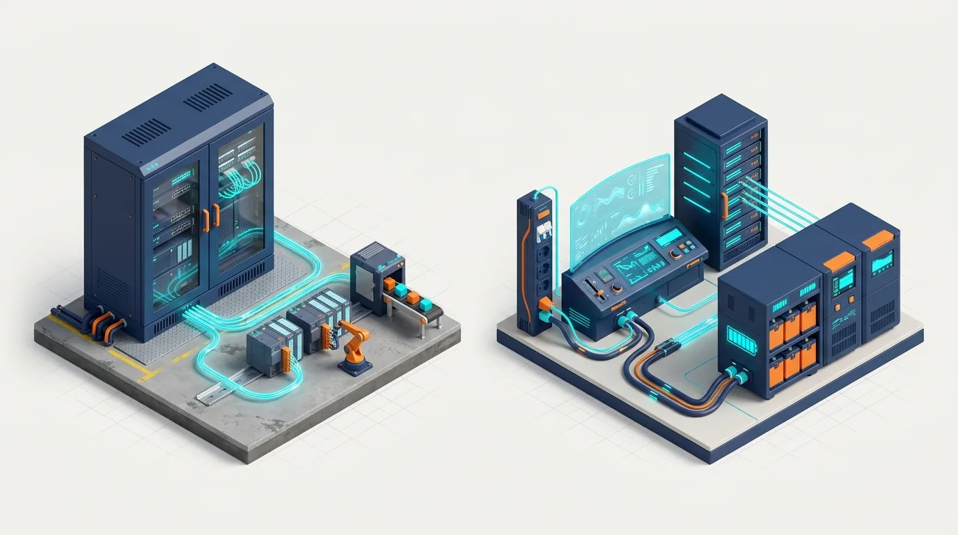 Mapa visual de OT/IT Infrastructure